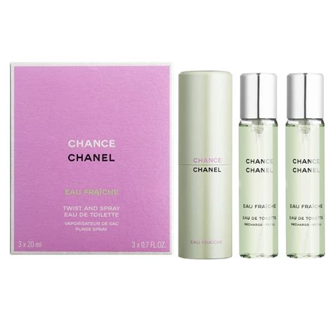 chanel chance eau fraiche twister|Chanel twist and spray refill.